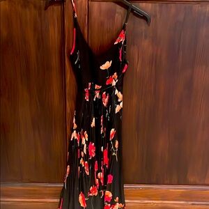 Aritzia Floral Wrap Dress